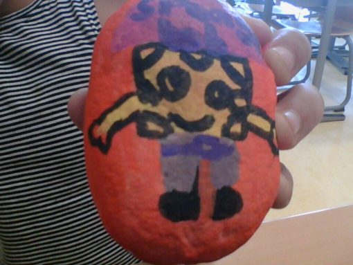 Spongebob steen van Jacely.